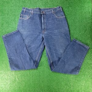 Vintage 90s Levis 545 Loose Fit Men's Jeans Size 42 X 36 Made In USA Blue Jeans